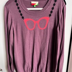 ModCloth fervour glasses sweater